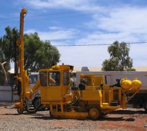 Atlas Copco Roc 812 drilling rig