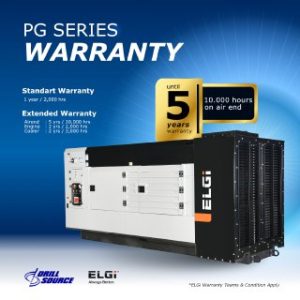 ELGi PG series warranty