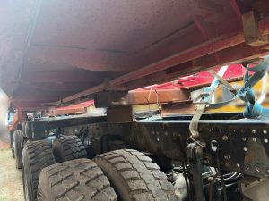 Lower section of Schramm T685H Base Frame