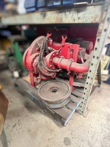 Rear of Sullair 1150 - 900 - 500 psi air end