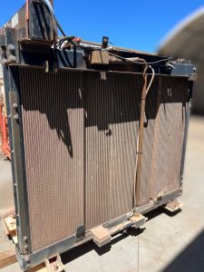 7m skid base with walk ways, hand rails