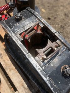 Top view Gemsa NQ-PWT foot clamps