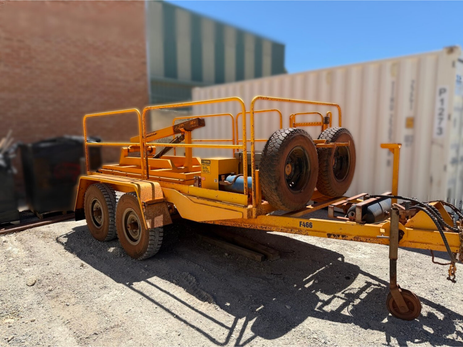 tandem axle trailer1