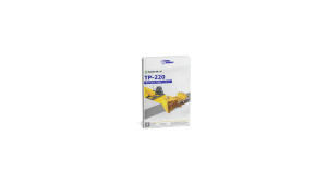 TP-220 Triplex Pump Series product box with yellow pump illustration on the cover