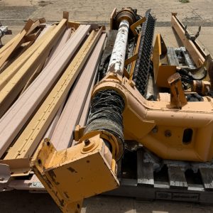 KWL rod loader components arranged on pallets Ref 5841
